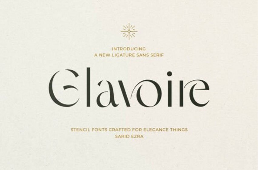 Glavoire Font