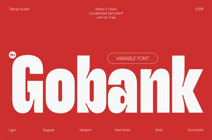 Gobank Font