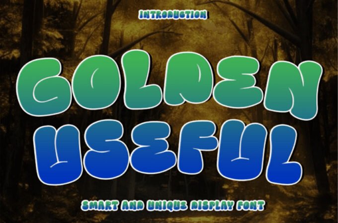 Golden Useful Font
