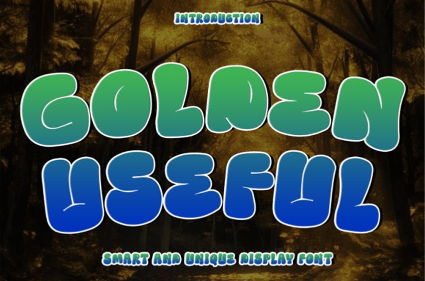 Golden Useful Font