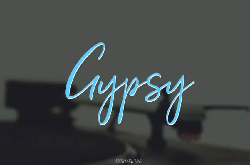 Gypsy Script Font