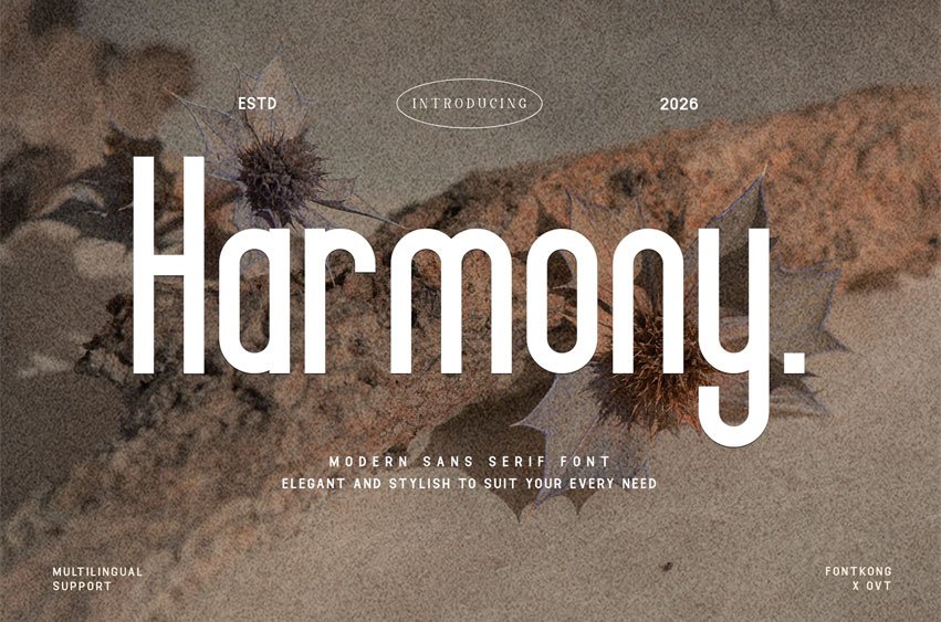 Harmony Sans Font