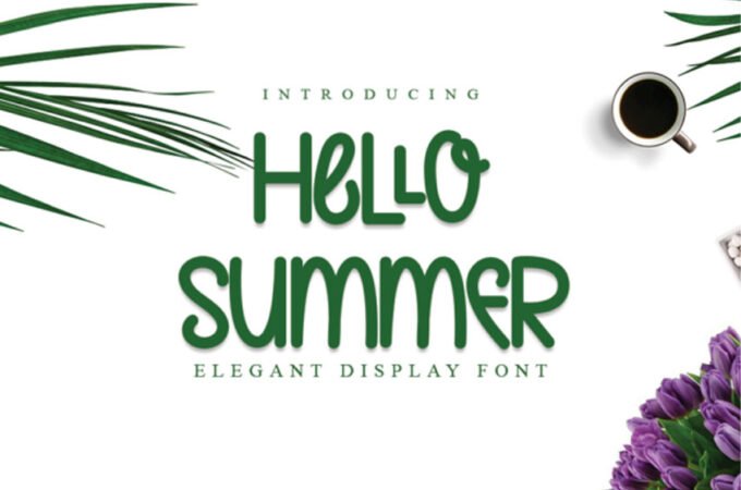 Hello Summer Font