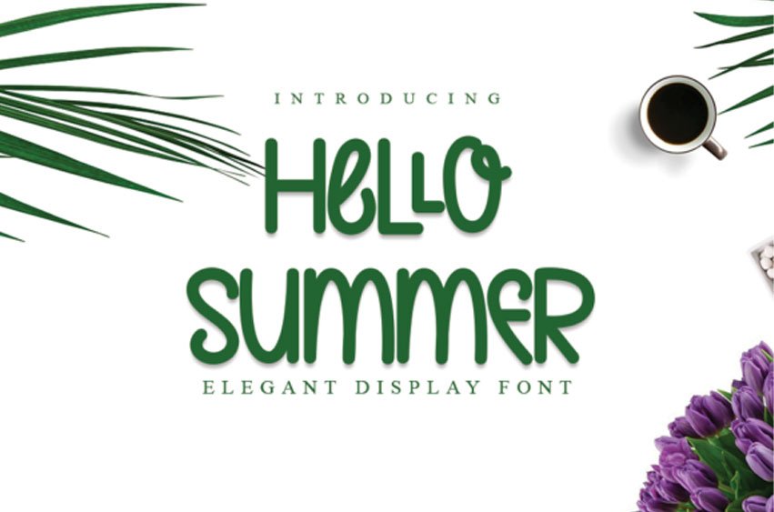 Hello Summer Font