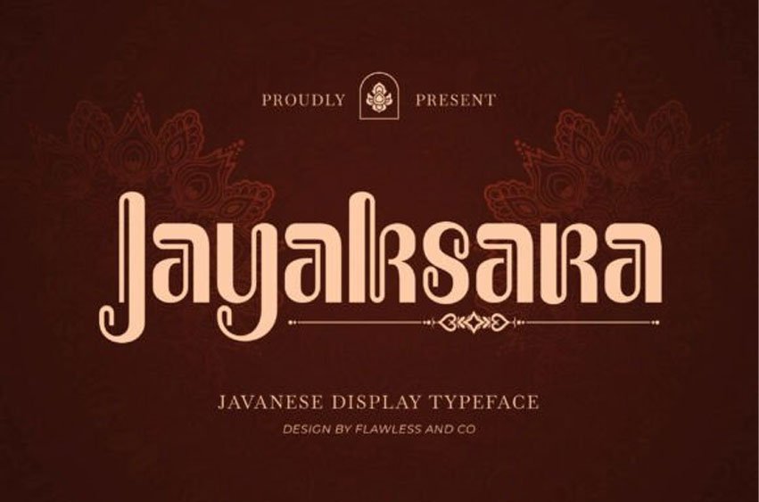 Jayaksara Font