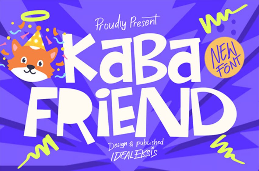 Kaba Friend Font