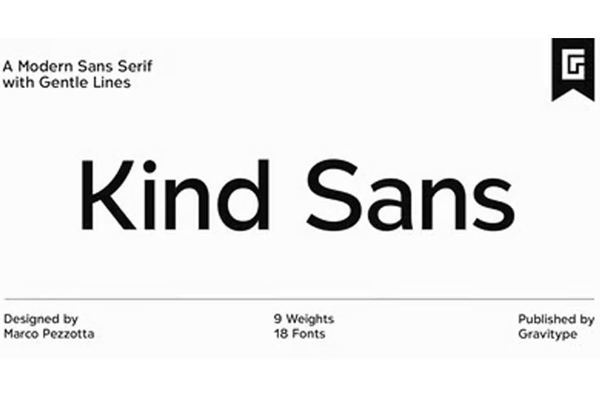 Kind Sans Font