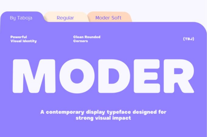 Moder Font