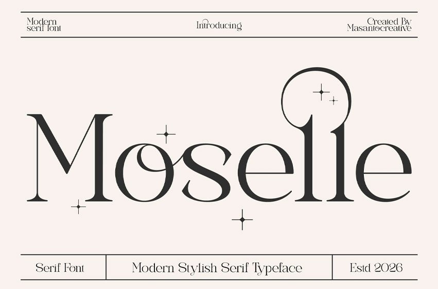 Moselle Font