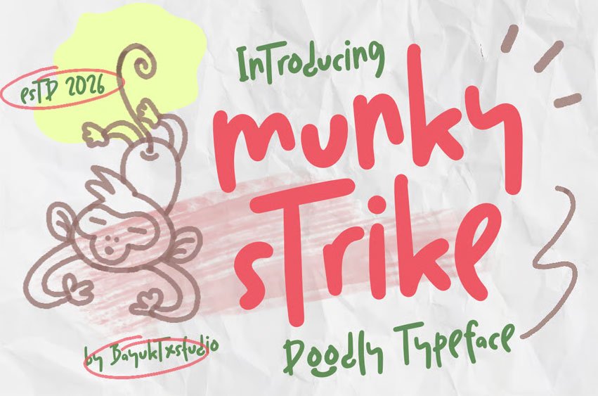 Munky Strike Font