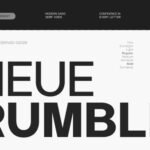 Neue Rumble Font