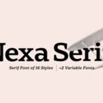 Nexa Serif Font