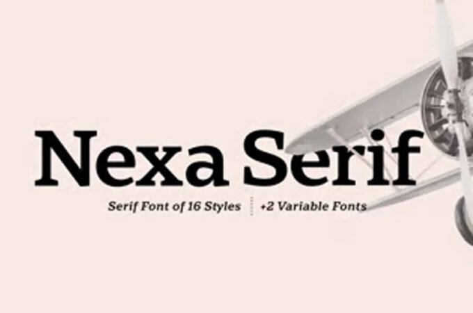 Nexa Serif Font