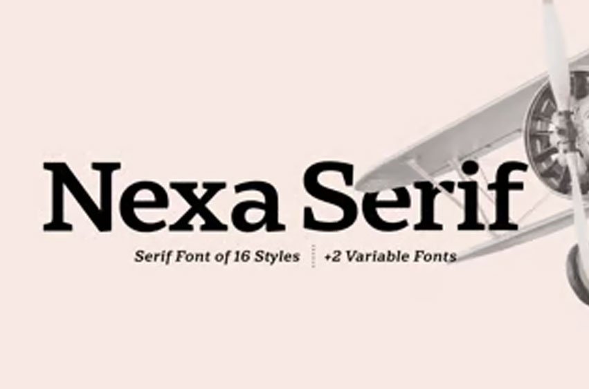 Nexa Serif Font