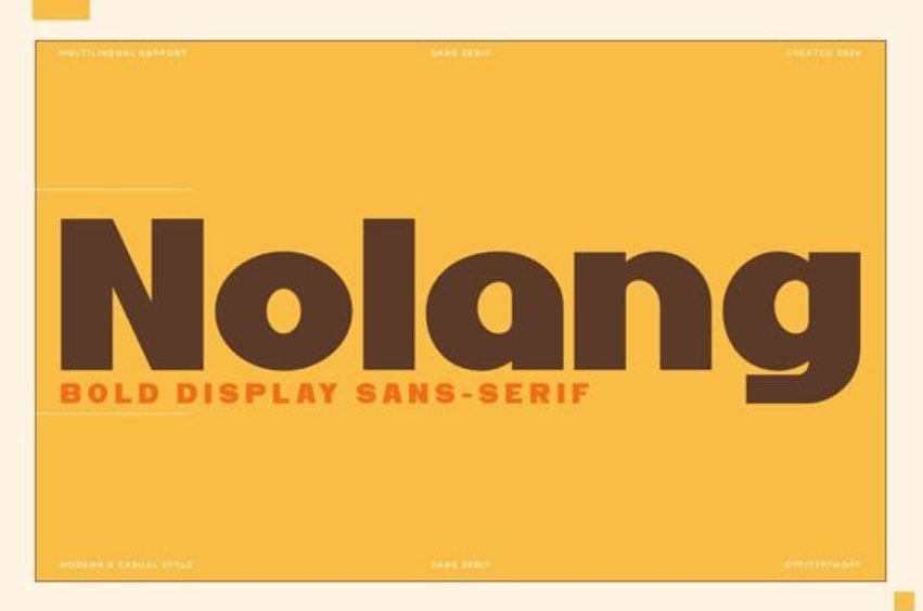 Nolang Font