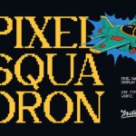 Pixel Squadron Font