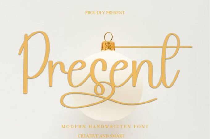 Present Font