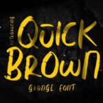 Quick Brown Font