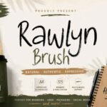 Rawlyn Brush Font