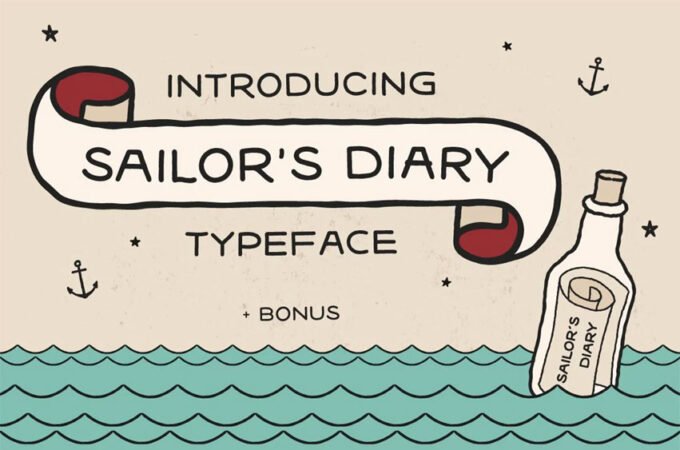Sailors Diary Font