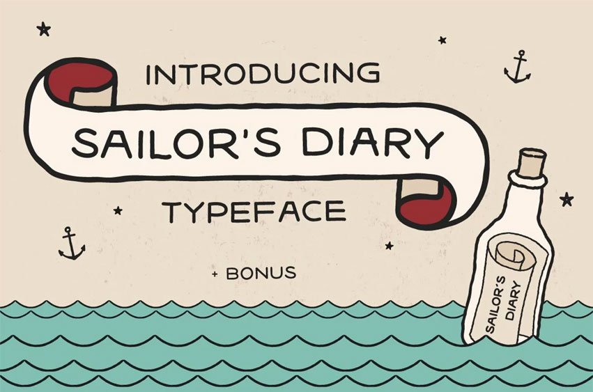 Sailors Diary Font