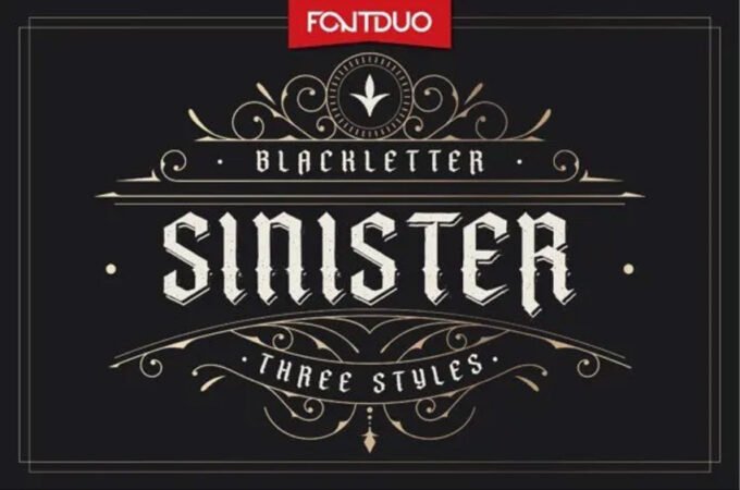 Sinister Blackletter Font