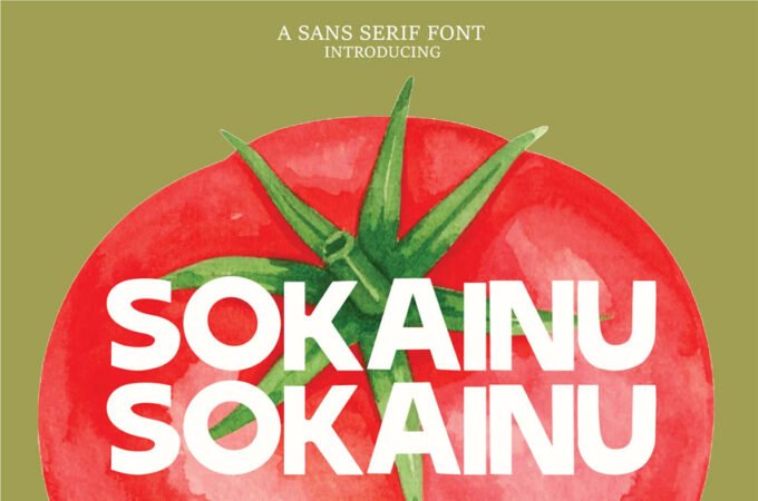 Sokainu Font