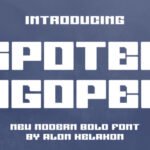 Spoter Ngopen Font