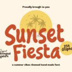 Sunset Fiesta Font