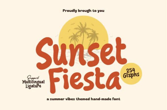 Sunset Fiesta Font