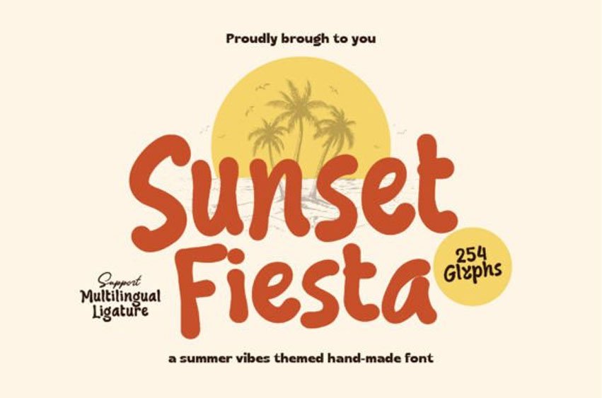 Sunset Fiesta Font