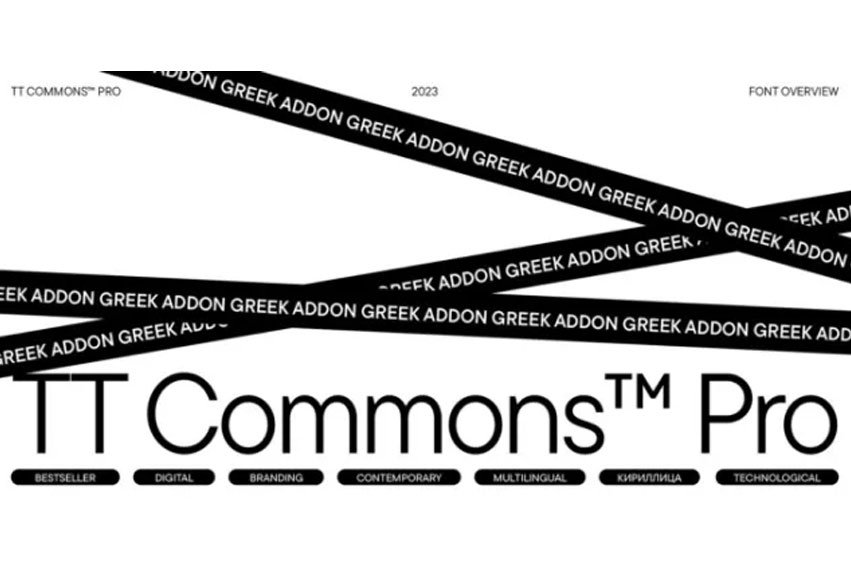 TT Commons Pro Font