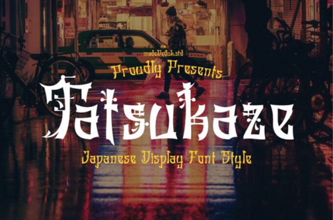 Tatsukaze Font