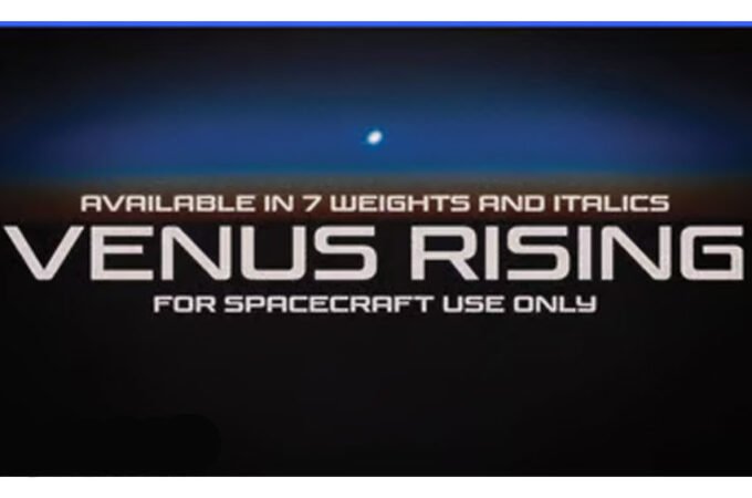 Venus Rising Font