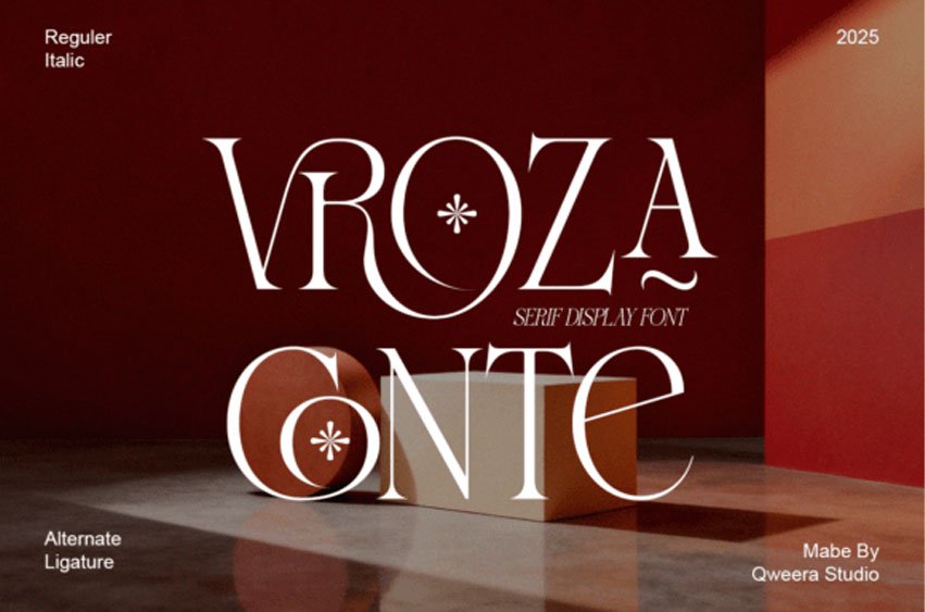Vroza Conte Font