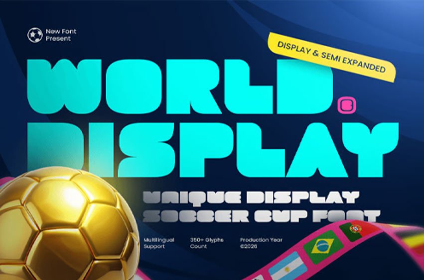 World Display Font