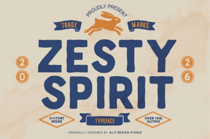 Zesty Spirit Font
