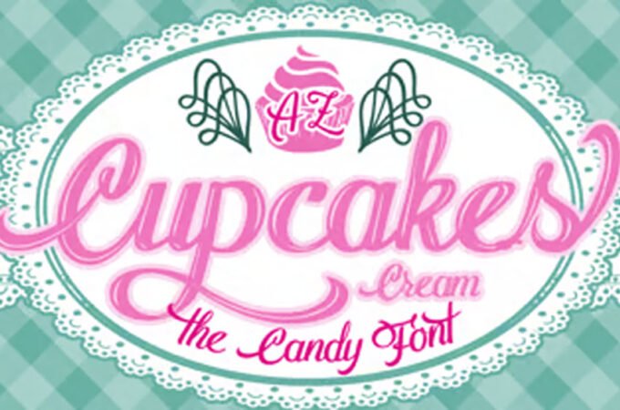 AZ Cupcakes Font