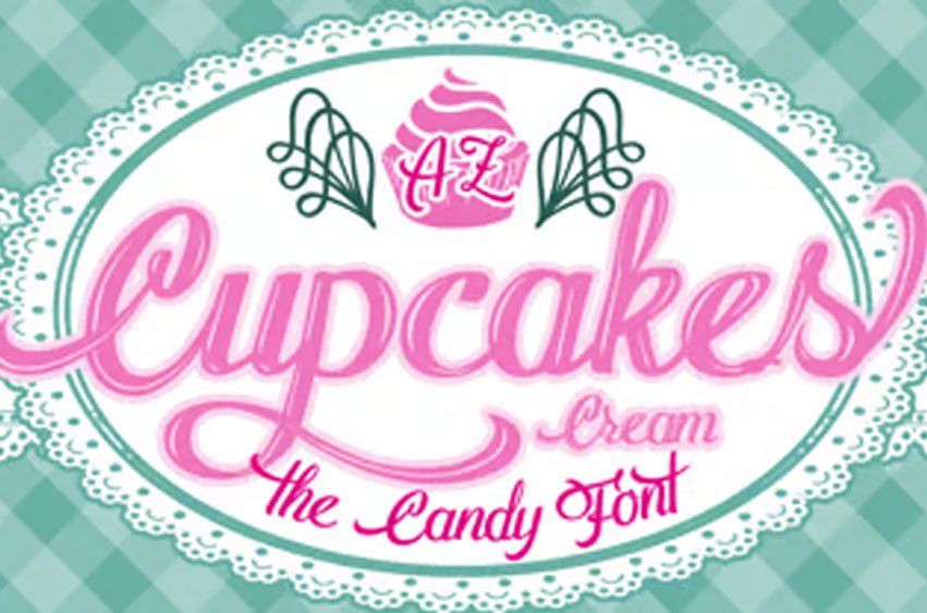 AZ Cupcakes Font