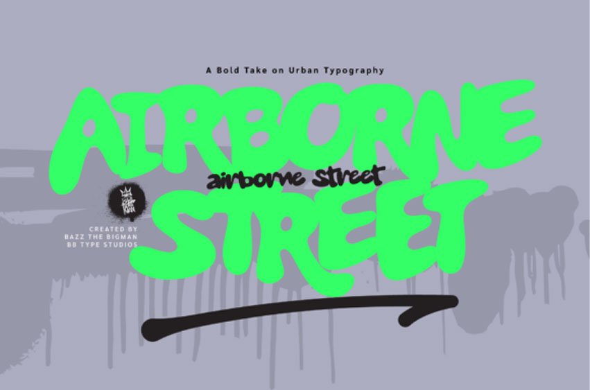 Airborne Street Font