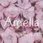 Amelia Simple Font