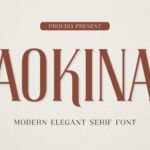 Aokina Font