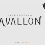 Avallon Font