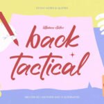 Back Tactical Font