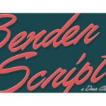 Bender Script Font
