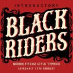 Black Riders Font