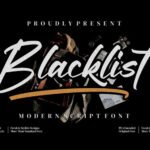 Blacklist Font