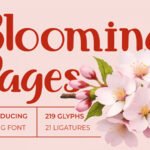Blooming Pages Font