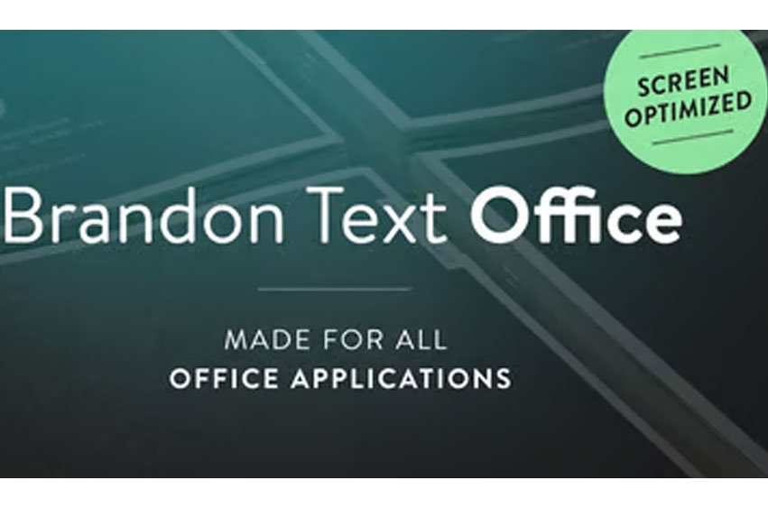 Brandon Text Office Font