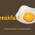 Breakfast Font
